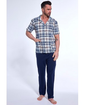 Piżama męska Cornette 318/54 bawełna rozpinana...