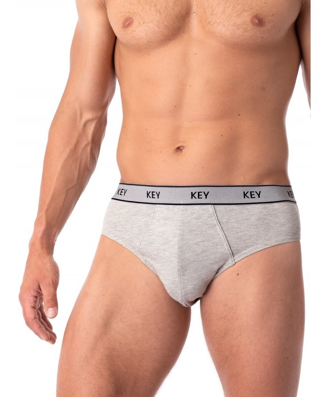 Slipy męskie Key MPP 222 A25 A'2 M-2XL – bawełna, elastyczna guma, 2 szt. w pudełku