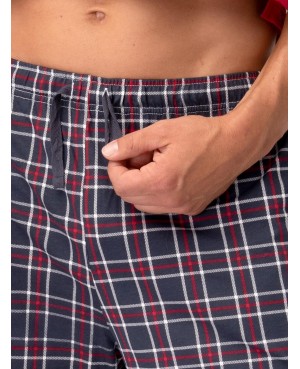 Bawełniana piżama męska Key MNS 453 A25 kr/r M-2XL – komfort i klasyka